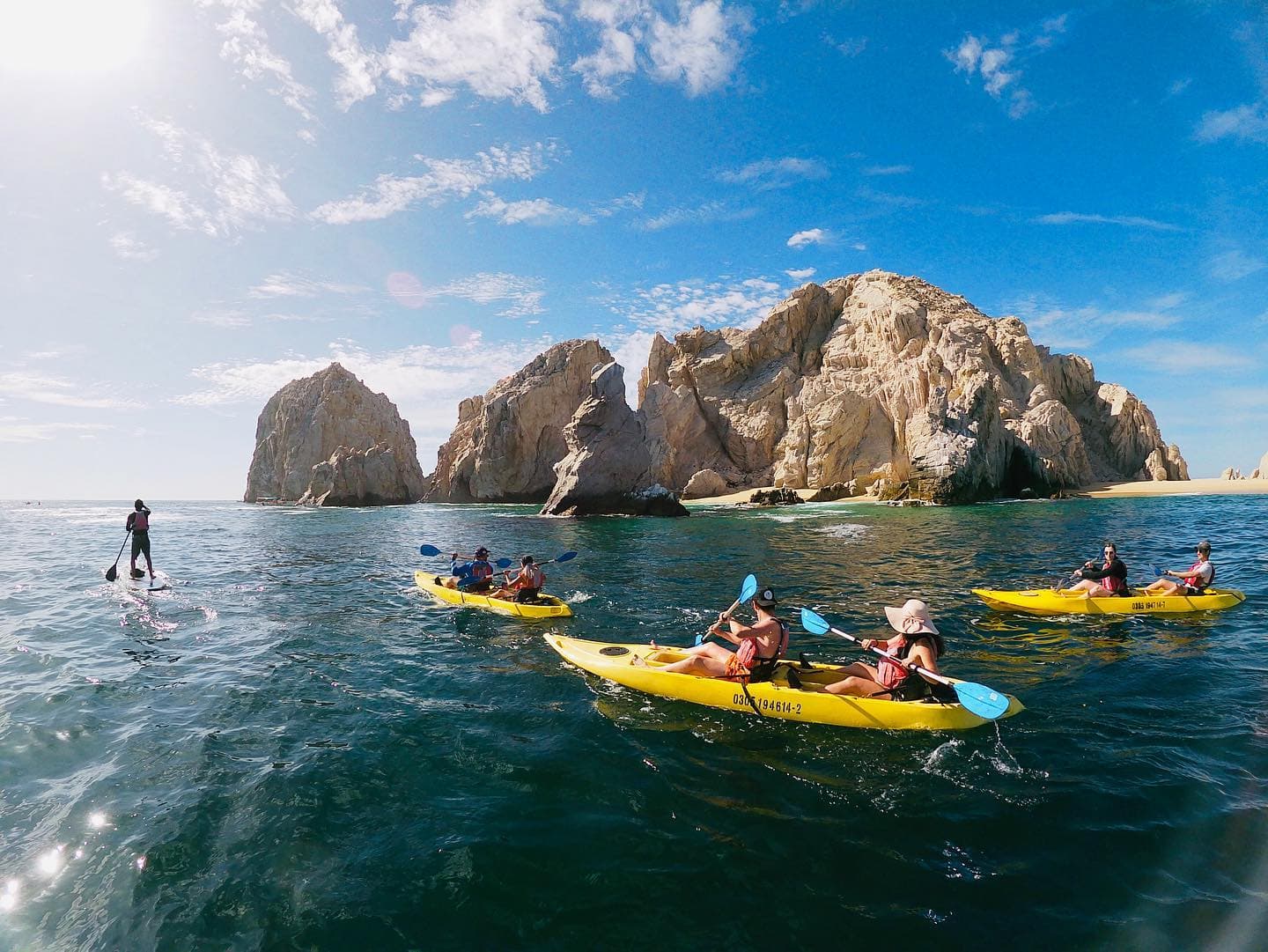 Los Cabos Arch and Playa del Amor Tour by Glass Bottom Kayak Los Cabos Arch and Playa del Amor Tour by Glass Bottom Kayak
