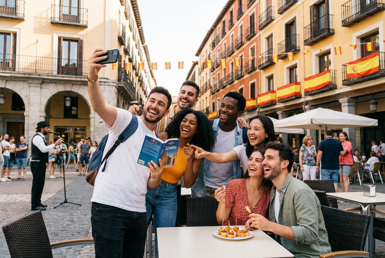 Madrid in a Day — Tapas, Rowboats & Nightlife (Friends) Madrid in a Day — Tapas, Rowboats & Nightlife (Friends)