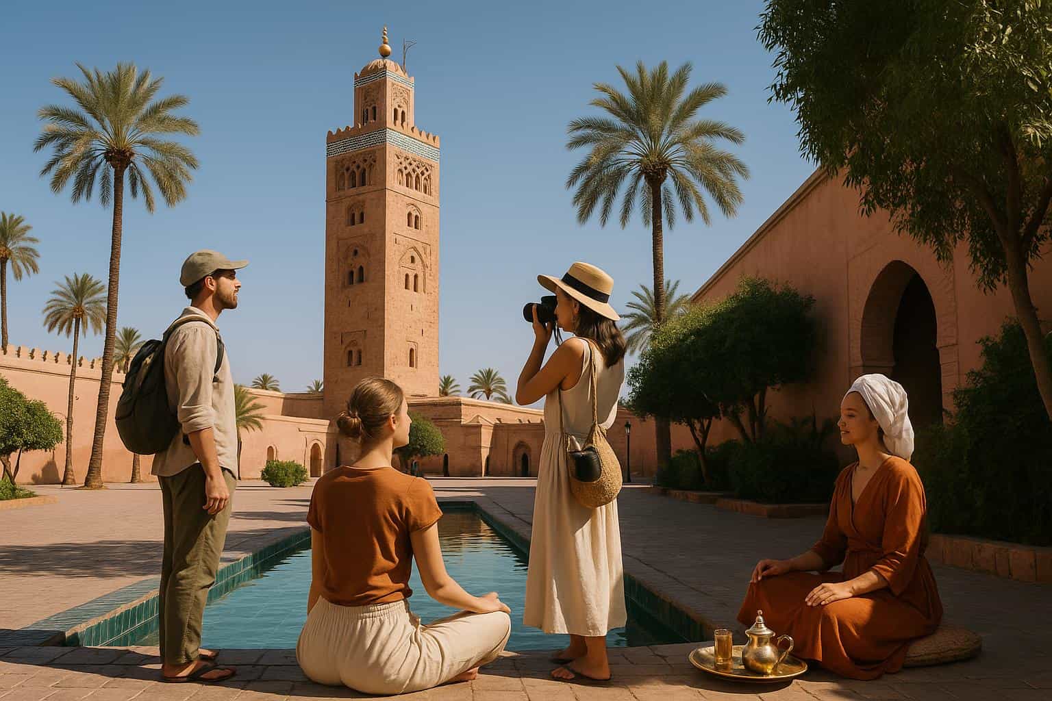 Marrakech — Desert Quietude: Dawn Meditations, Hammam Rituals & Courtyard Tea Ceremonies Marrakech — Desert Quietude: Dawn Meditations, Hammam Rituals & Courtyard Tea Ceremonies