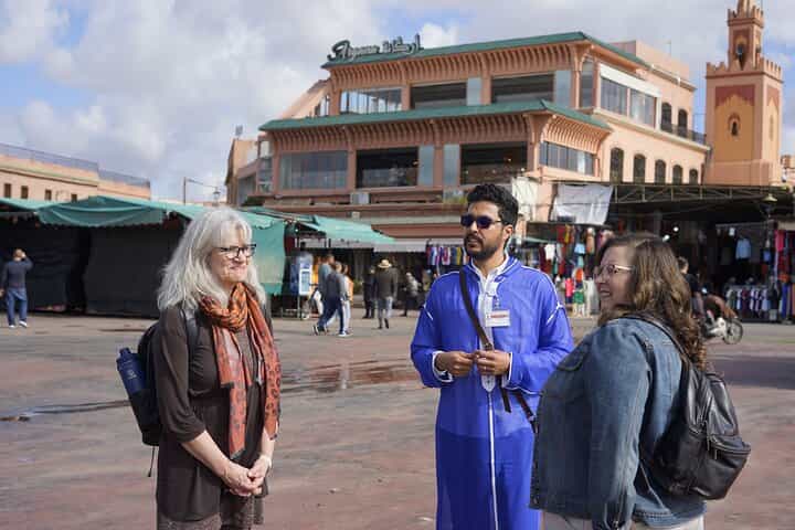 Marrakech Walking Tour with Local Guide (Couples) — Sunset Rooftop Finale Marrakech Walking Tour with Local Guide (Couples) — Sunset Rooftop Finale