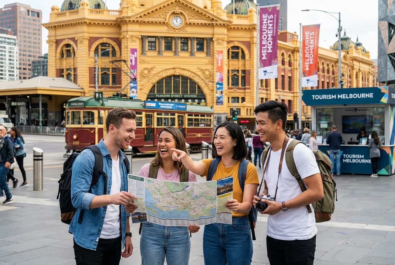 Australia in 1 Days - Queen Victoria Market street-food tasting Australia in 1 Days - Queen Victoria Market street-food tasting