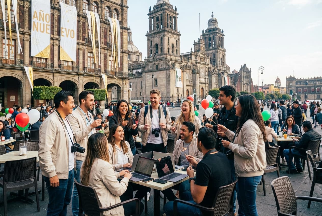 Mexico City Reveillon: Rooftops, Cafés & Cofices — 4‑Day Remote‑Worker Itinerary Mexico City Reveillon: Rooftops, Cafés & Cofices — 4‑Day Remote‑Worker Itinerary