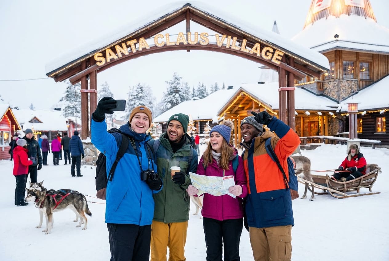 Midnight-Sun Weekend in Lapland (Rovaniemi) — Friends Edition Midnight-Sun Weekend in Lapland (Rovaniemi) — Friends Edition