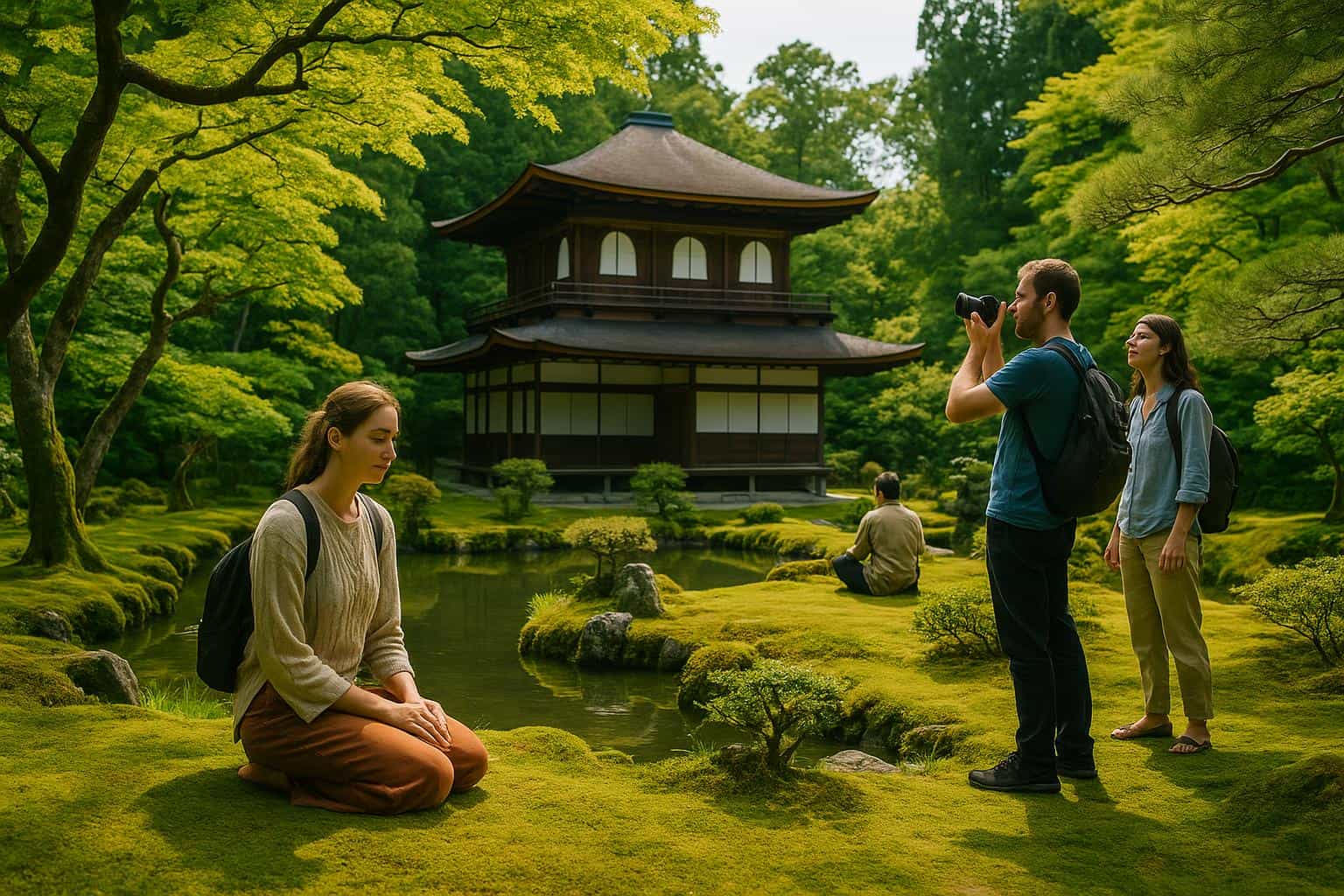 Moss-Garden Silence & Tea-Whisk Meditation — 3 Days in Kyoto Moss-Garden Silence & Tea-Whisk Meditation — 3 Days in Kyoto
