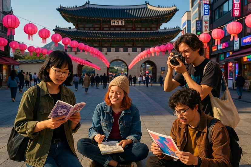 Neo-Seoul: indie galleries, zines, and neon nights