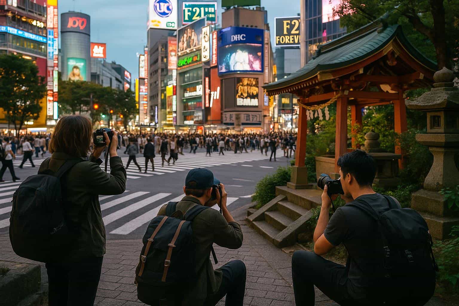Tokyo in 3 Days - Shibuya Scramble & Shibuya Sky at sunset for neon panoramas Tokyo in 3 Days - Shibuya Scramble & Shibuya Sky at sunset for neon panoramas