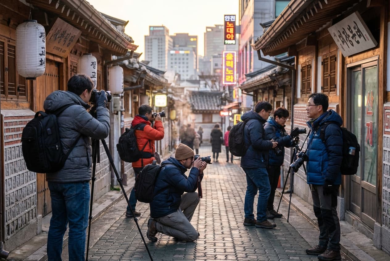 Neon Nights & Hanok Dawns — 4-Day Photographic Chase in Seoul