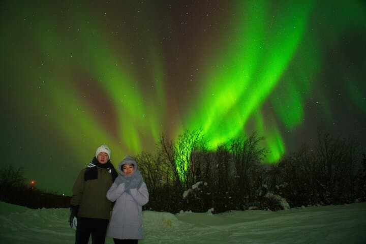 Fairbanks in 1 Day for Couples - Flexible, weather-led route to maximize aurora sightings Fairbanks in 1 Day for Couples - Flexible, weather-led route to maximize aurora sightings