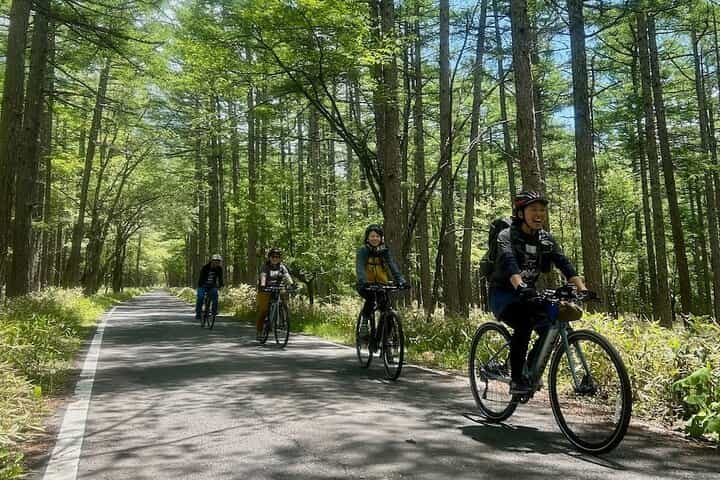 Nikko in 1 Day - Guided e-bike loop through Oku-Nikko (above Iroha-zaka) Nikko in 1 Day - Guided e-bike loop through Oku-Nikko (above Iroha-zaka)