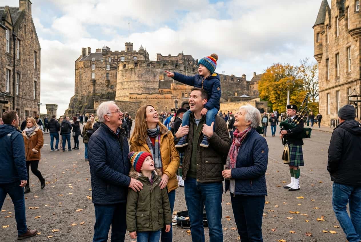 One Cozy, Kid-Friendly Day in Edinburgh (Winter) One Cozy, Kid-Friendly Day in Edinburgh (Winter)