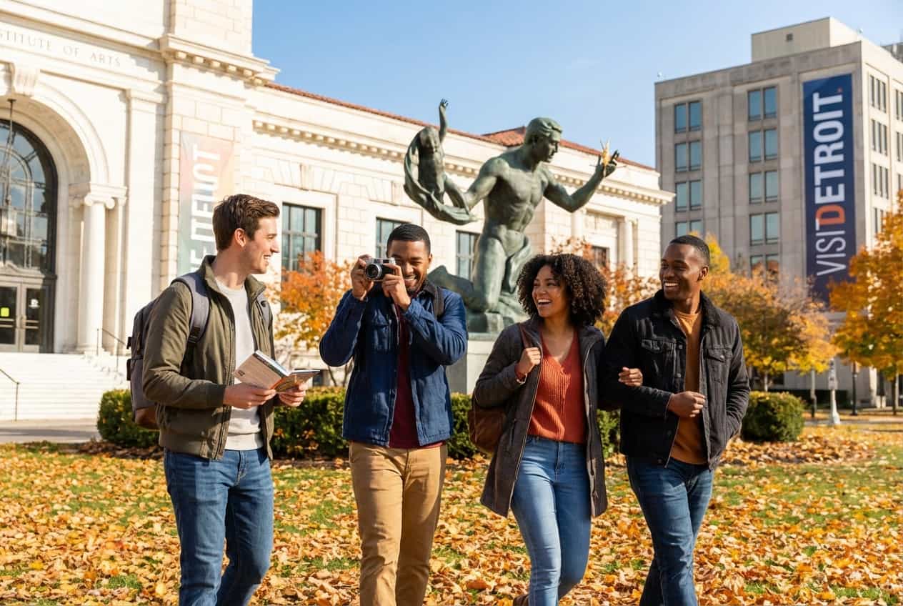 Detroit in 1 Days - Eastern Market stalls & Supino Pizzeria Detroit in 1 Days - Eastern Market stalls & Supino Pizzeria