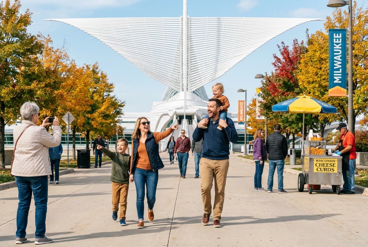 One-Day Family-Friendly Milwaukee: Lakefront + Hands-on Science One-Day Family-Friendly Milwaukee: Lakefront + Hands-on Science