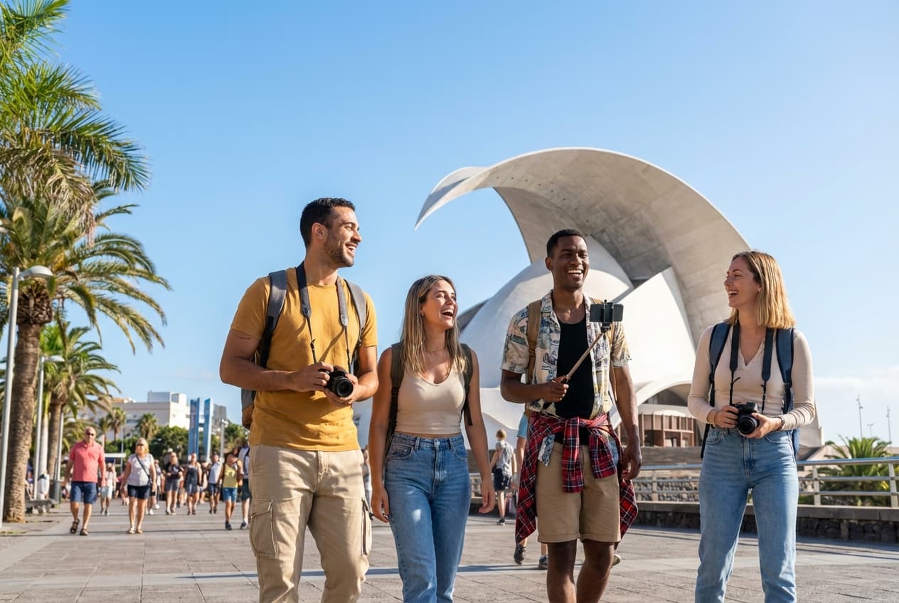 One-day Friends' Adventure: Santa Cruz de Tenerife (Spring) One-day Friends' Adventure: Santa Cruz de Tenerife (Spring)