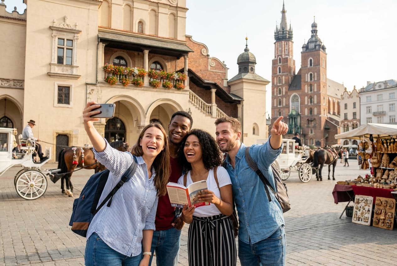 One-Day Friends' Blast in Kraków – Food, Fun & Nightlife One-Day Friends' Blast in Kraków – Food, Fun & Nightlife