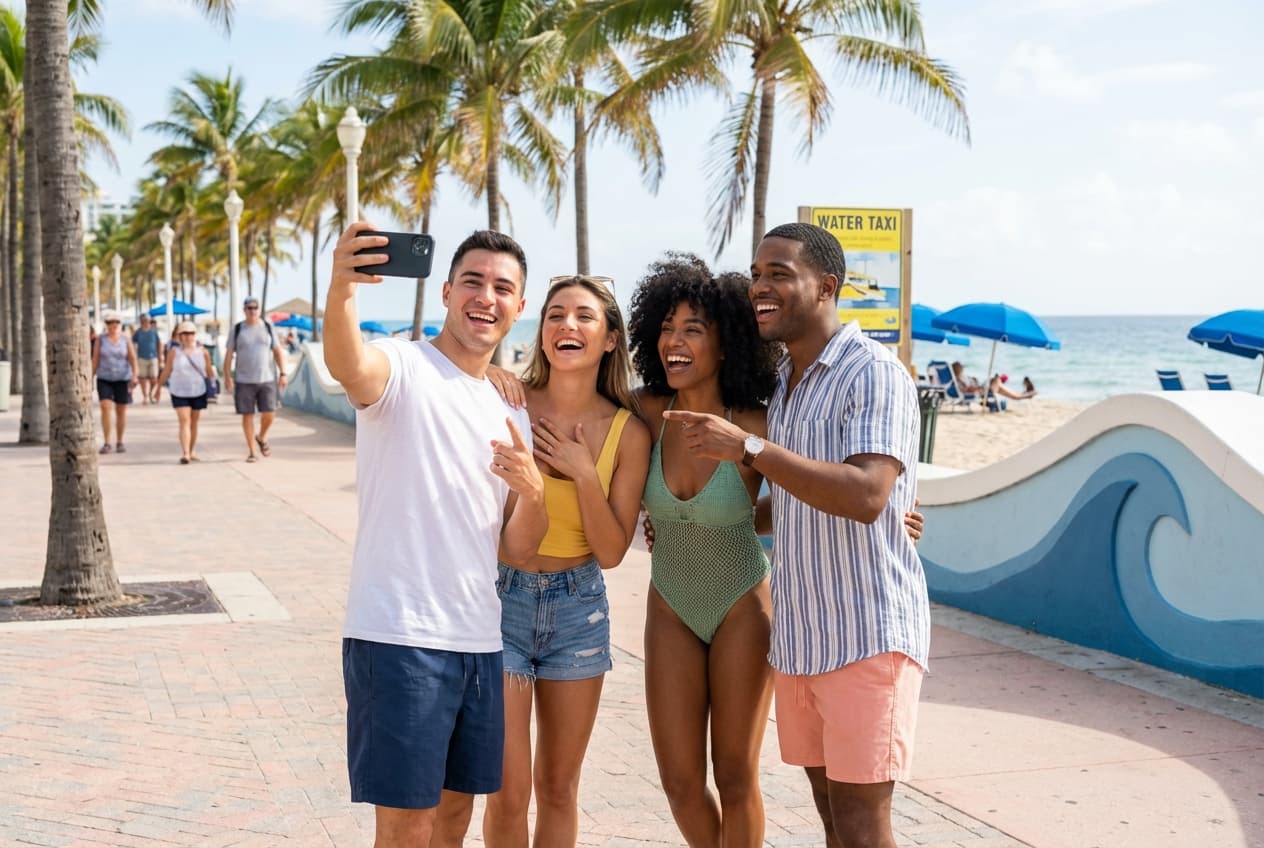 One-day Friends' Fun in Fort Lauderdale (Spring) One-day Friends' Fun in Fort Lauderdale (Spring)