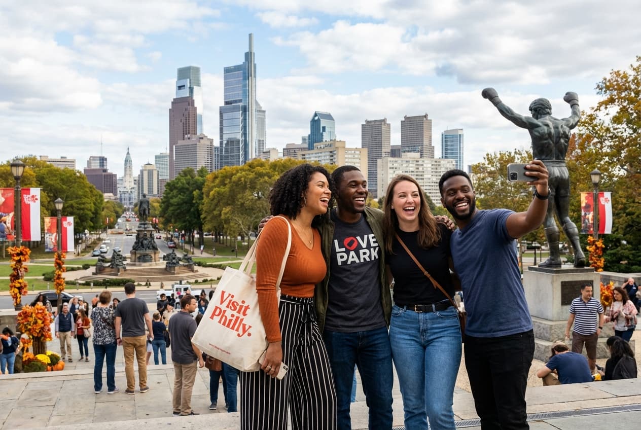 One-Day Friends' Getaway in Philadelphia — Spring Fun One-Day Friends' Getaway in Philadelphia — Spring Fun