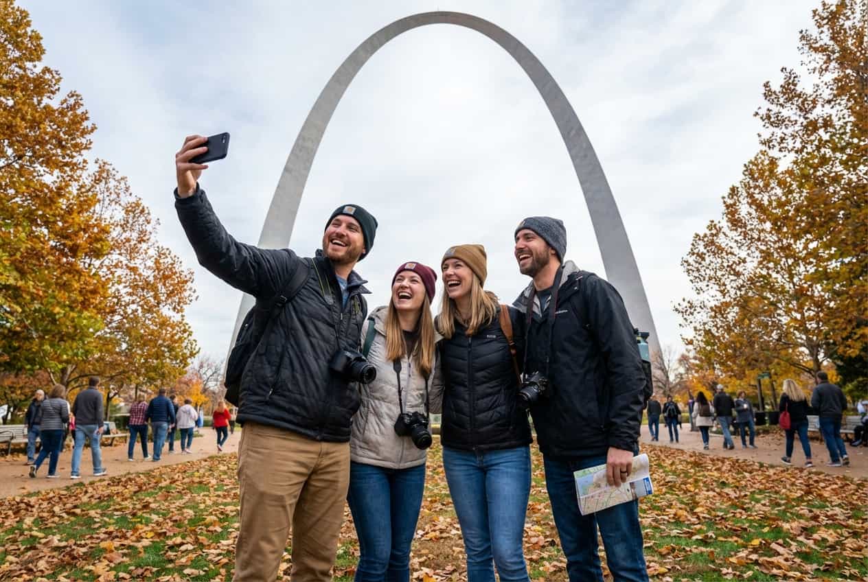 St. Louis in 1 Days - Gateway Arch tram ride & riverfront photo ops St. Louis in 1 Days - Gateway Arch tram ride & riverfront photo ops