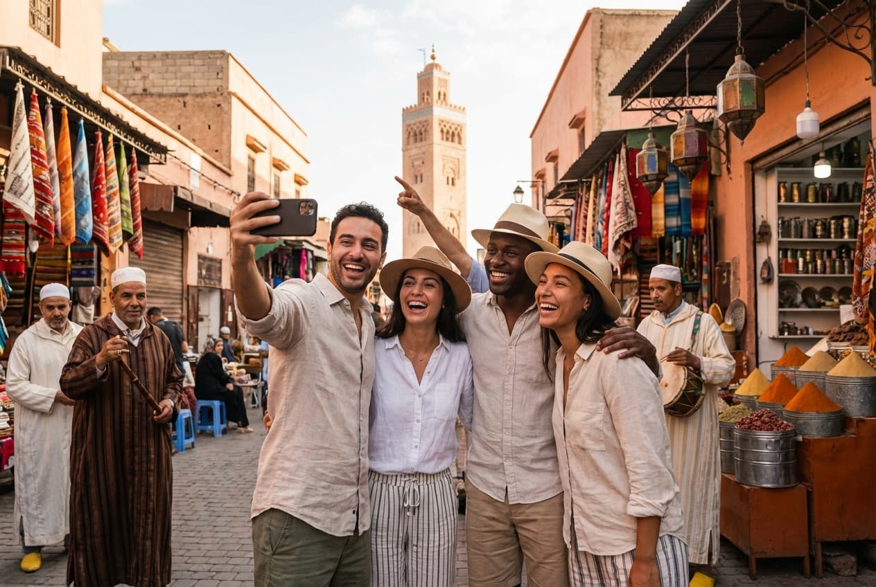 One Day — Marrakesh Highlights for Friends (Fun & Vibrant) One Day — Marrakesh Highlights for Friends (Fun & Vibrant)