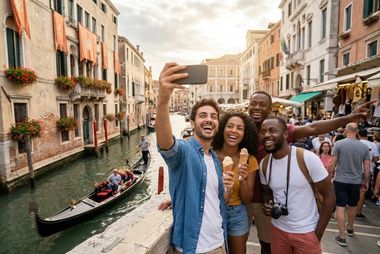 One-day Venice — Friends' Fun & Vibrant Sprint One-day Venice — Friends' Fun & Vibrant Sprint