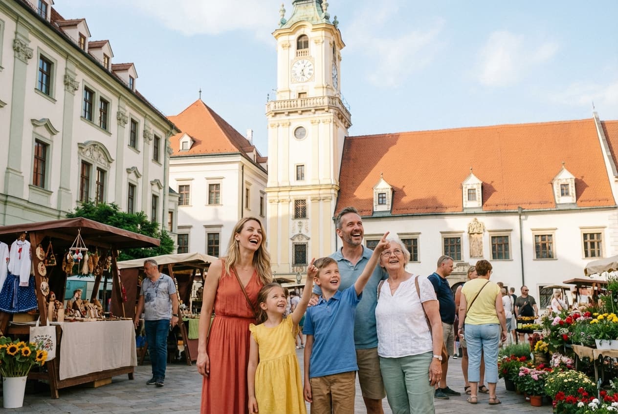One family day in Bratislava — gentle summer route (June) One family day in Bratislava — gentle summer route (June)