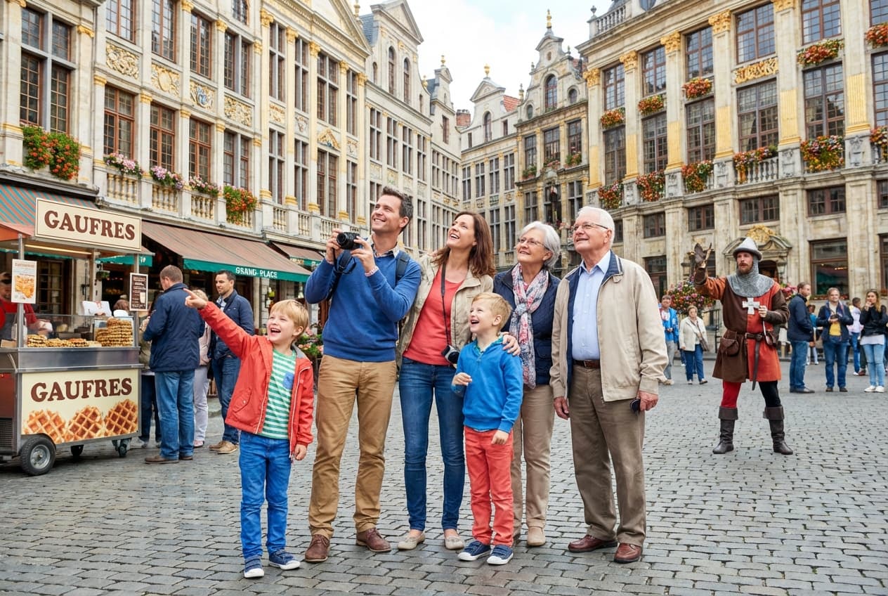 One-family-day in Brussels — kid-friendly highlights (Summer) One-family-day in Brussels — kid-friendly highlights (Summer)