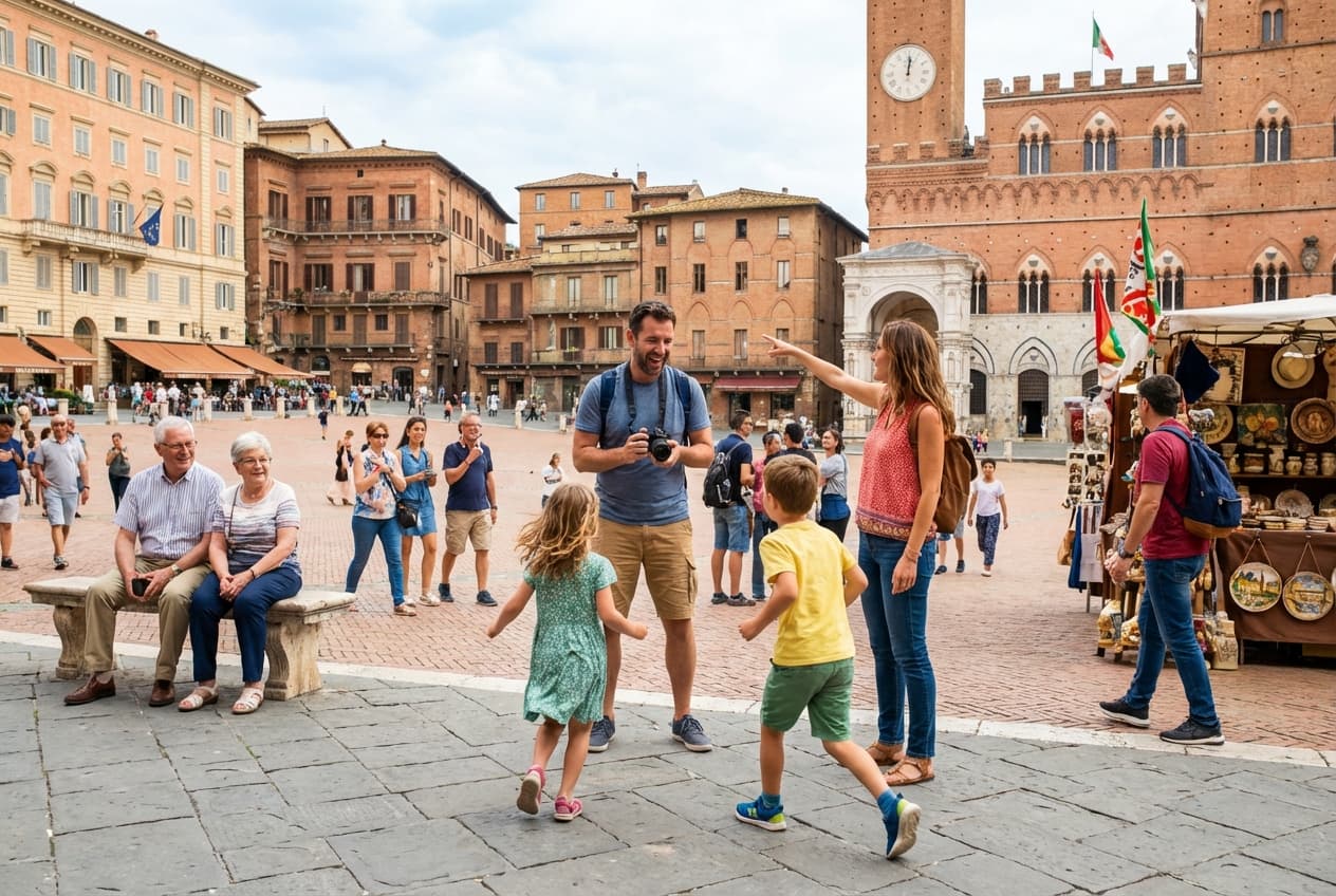 One family day in Siena — gentle sightseeing, kid-friendly museums & breaks One family day in Siena — gentle sightseeing, kid-friendly museums & breaks