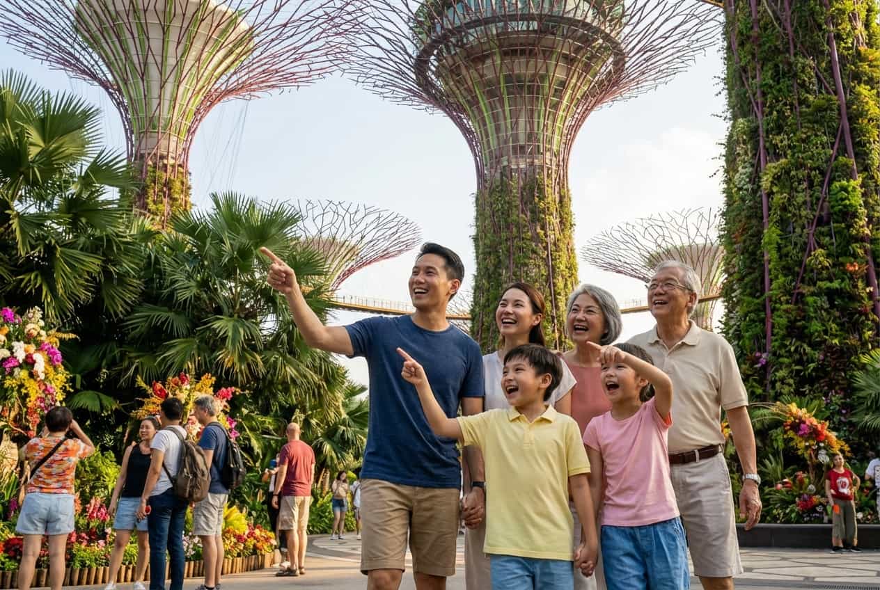 Singapore in 1 Days - Flower Dome & Cloud Forest (cool, stroller-friendly) at Gardens by the Bay Singapore in 1 Days - Flower Dome & Cloud Forest (cool, stroller-friendly) at Gardens by the Bay