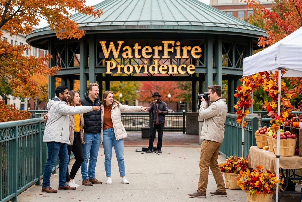 One Fun & Vibrant Day in Providence — Friends Edition One Fun & Vibrant Day in Providence — Friends Edition