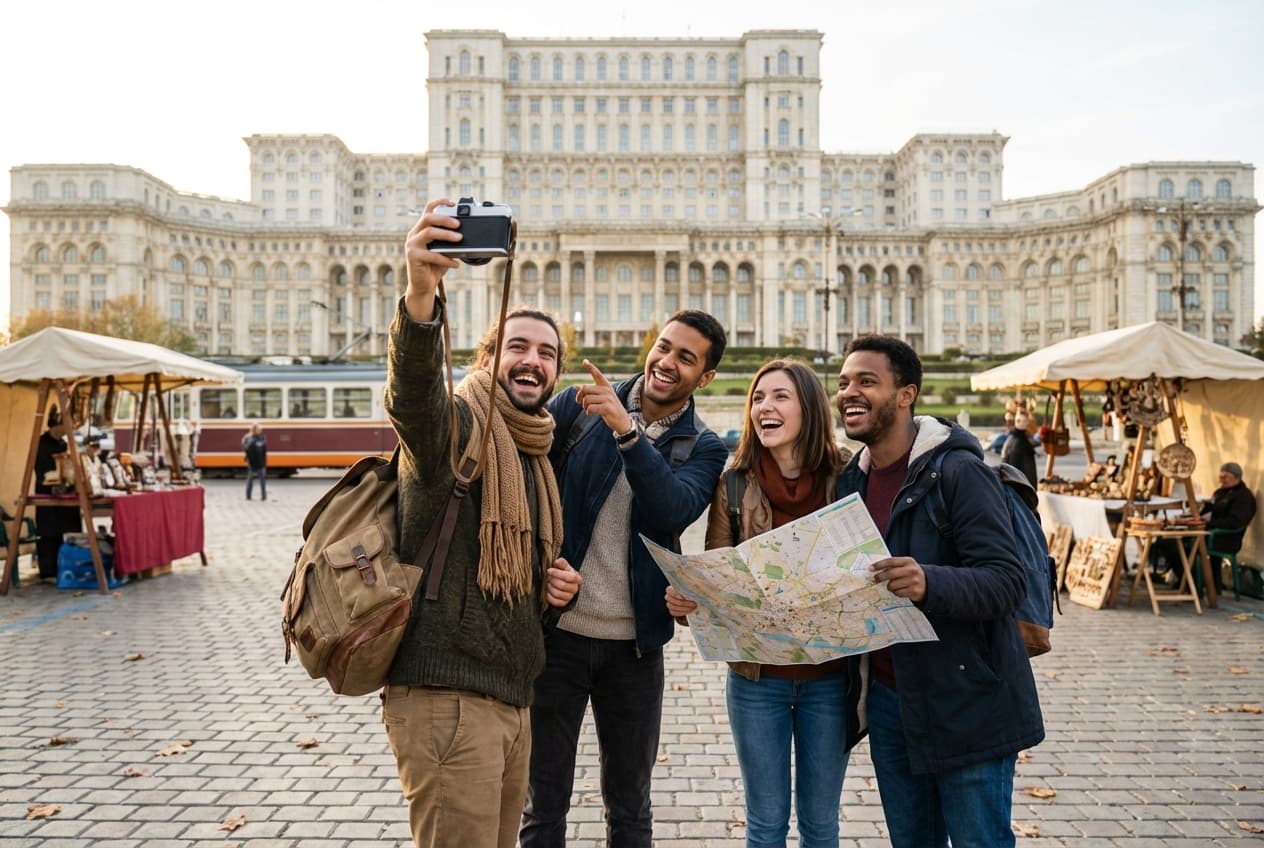 One Fun & Vibrant Day with Friends in Bucharest One Fun & Vibrant Day with Friends in Bucharest