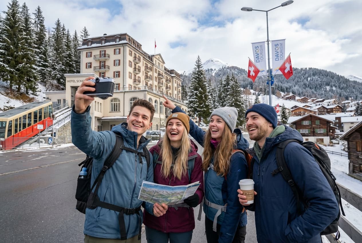 One High-Energy Summer Day in Davos for Friends One High-Energy Summer Day in Davos for Friends