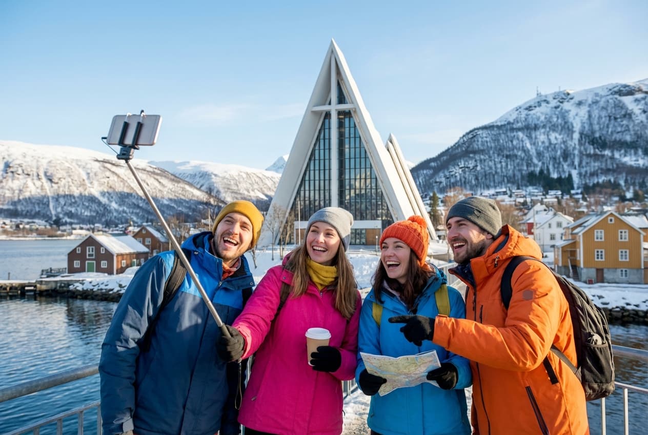 One High-Energy Winter Day in Tromsø — Friends Edition One High-Energy Winter Day in Tromsø — Friends Edition