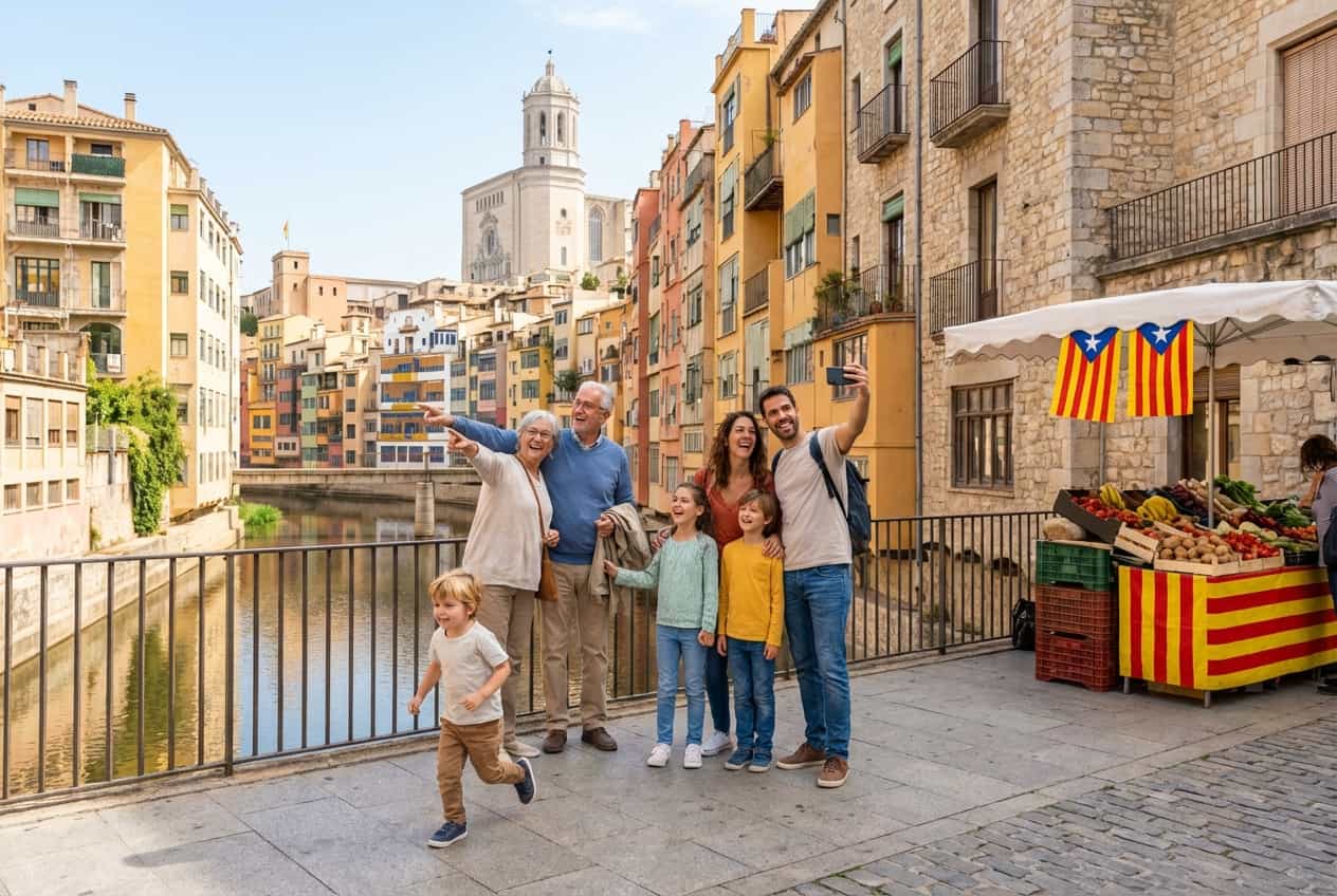 Girona in 1 Days - Parc de la Devesa — big shady playground and lawns Girona in 1 Days - Parc de la Devesa — big shady playground and lawns