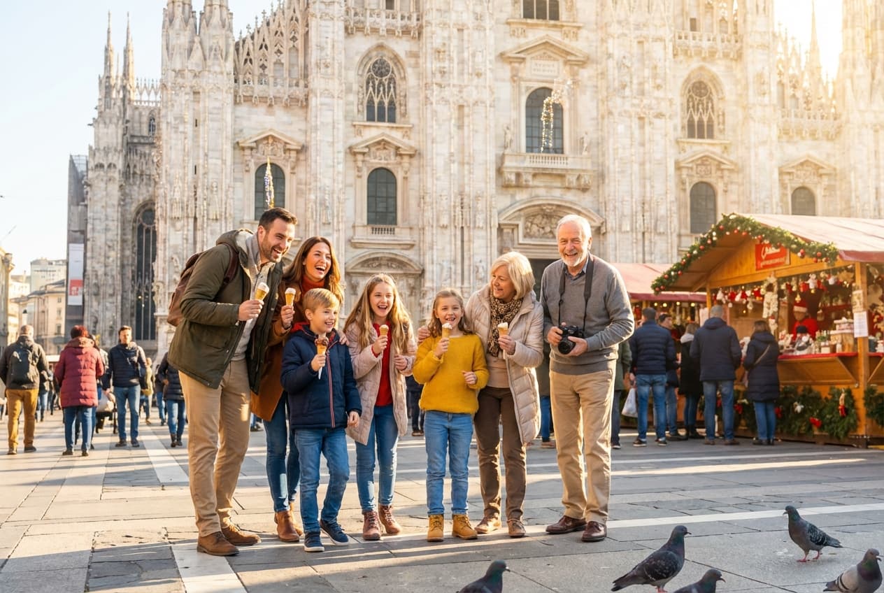One relaxed family day in Milan (Spring) One relaxed family day in Milan (Spring)