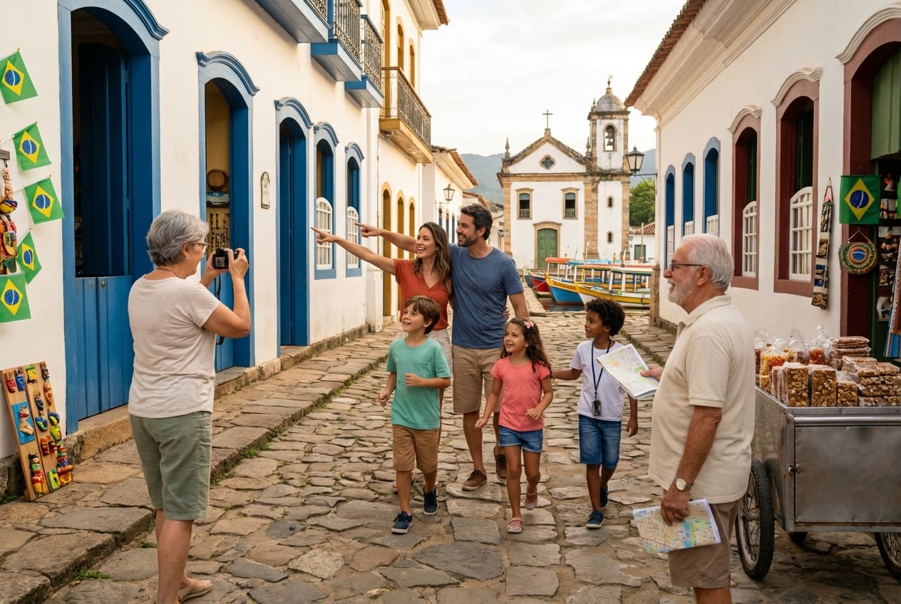 One relaxed family day in Paraty (kid-tested) One relaxed family day in Paraty (kid-tested)