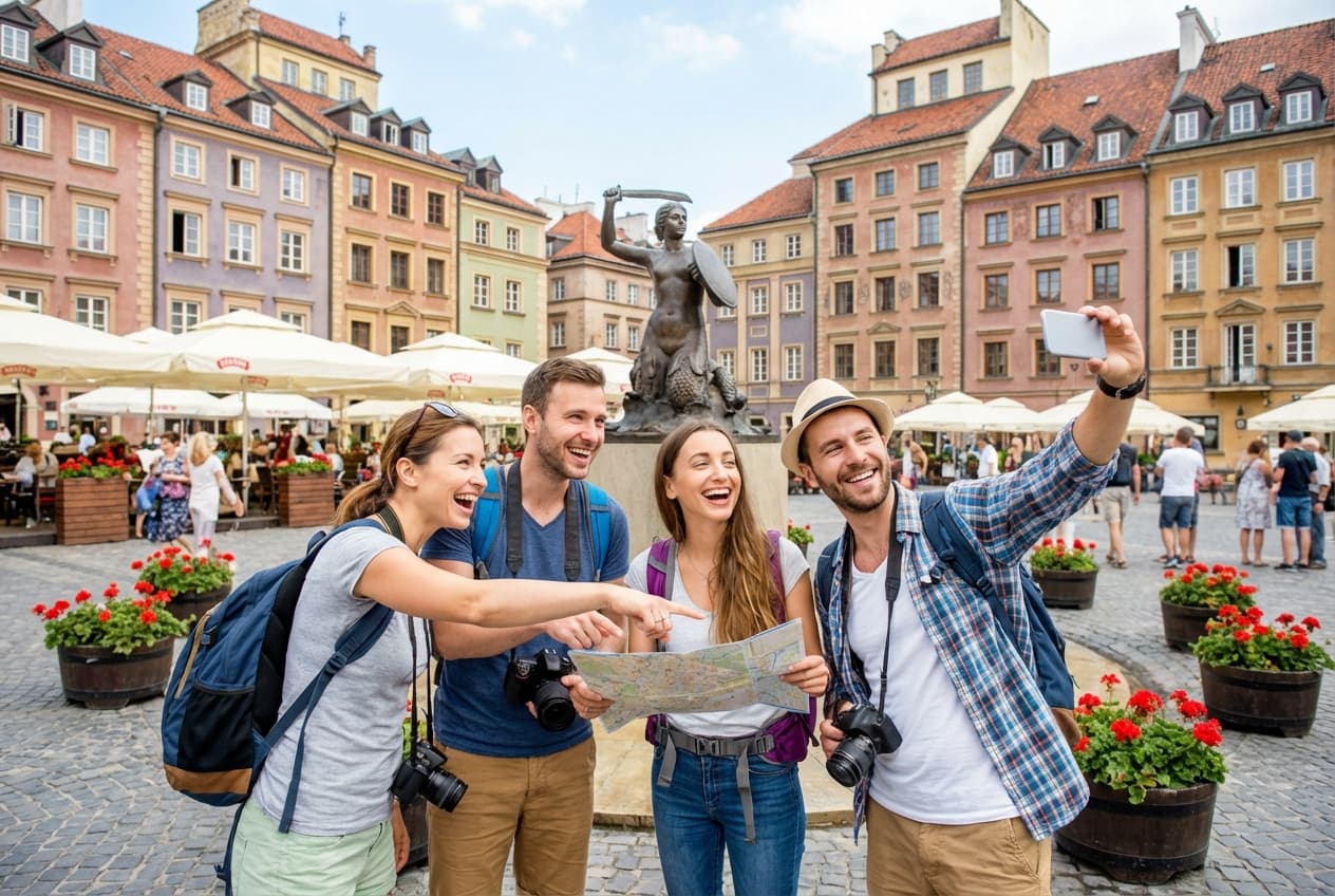 One Summer Day in Warsaw — Friends' Fun & Vibrant Loop One Summer Day in Warsaw — Friends' Fun & Vibrant Loop