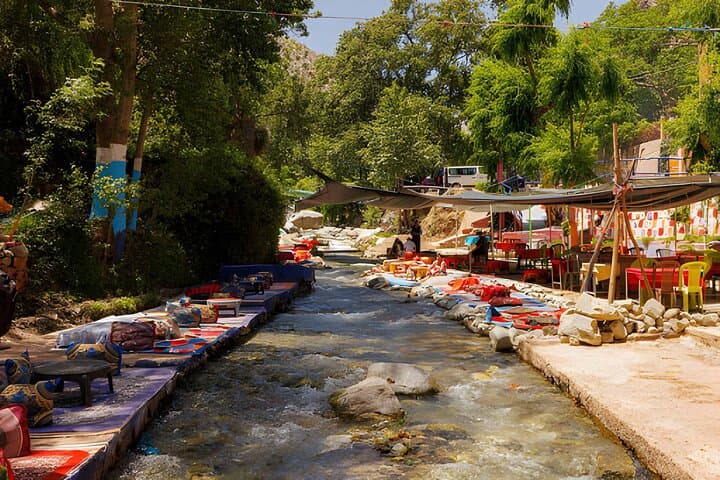 Marrakesh in 1 Day for Families - Scenic drive out of Marrakech with views over Lalla Takerkoust dam and the Kik Plateau Marrakesh in 1 Day for Families - Scenic drive out of Marrakech with views over Lalla Takerkoust dam and the Kik Plateau