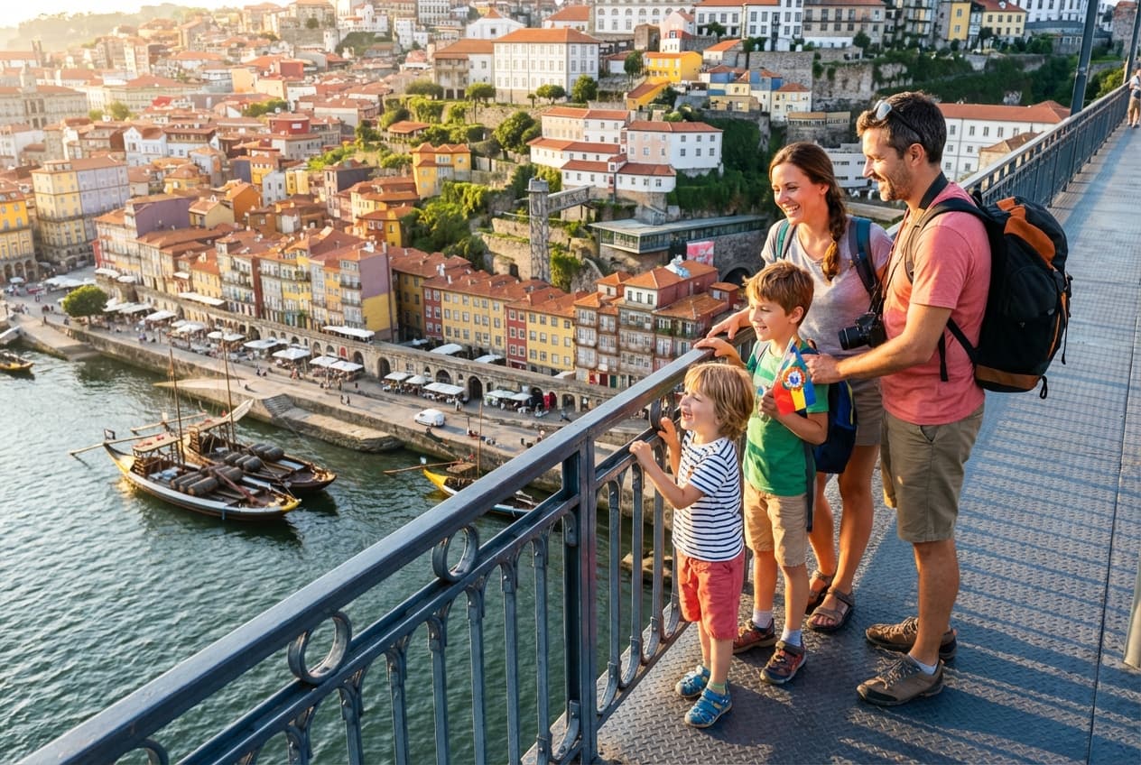 Porto — 1-Day Family-Friendly Spring Visit (May) Porto — 1-Day Family-Friendly Spring Visit (May)