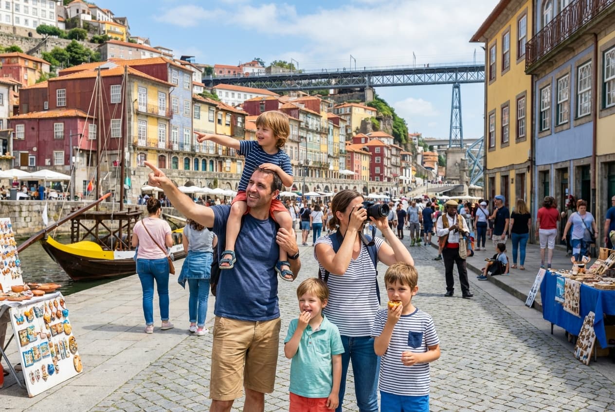 Porto in a Day — Family-friendly Spring Itinerary Porto in a Day — Family-friendly Spring Itinerary