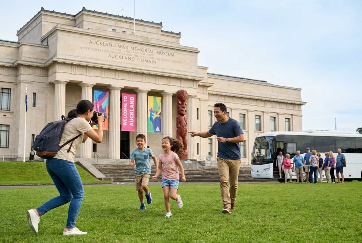 Auckland in 3 Days - Devonport ferry ride and beach play Auckland in 3 Days - Devonport ferry ride and beach play