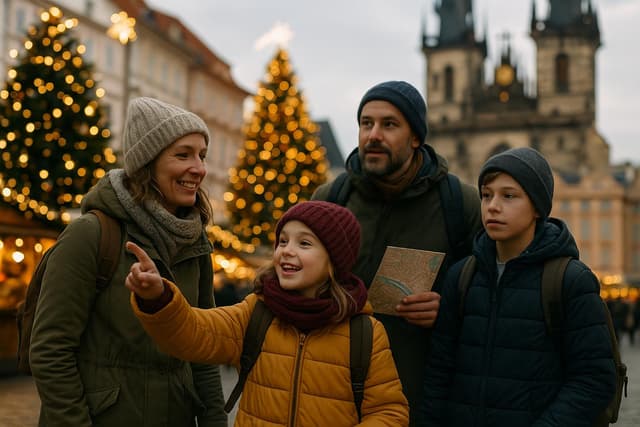 Prague: 3-Day Joyful Family Christmas