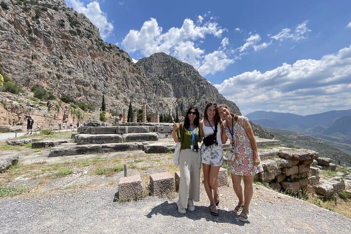 Premium Delphi Day Trip with an Expert Guide — Tholos, Museum & Arachova Lunch Premium Delphi Day Trip with an Expert Guide — Tholos, Museum & Arachova Lunch