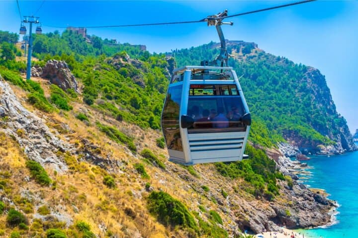 Alanya in 1 Day for Couples - Panoramic Alanya Teleferik (cable car) ride to Alanya Castle Alanya in 1 Day for Couples - Panoramic Alanya Teleferik (cable car) ride to Alanya Castle