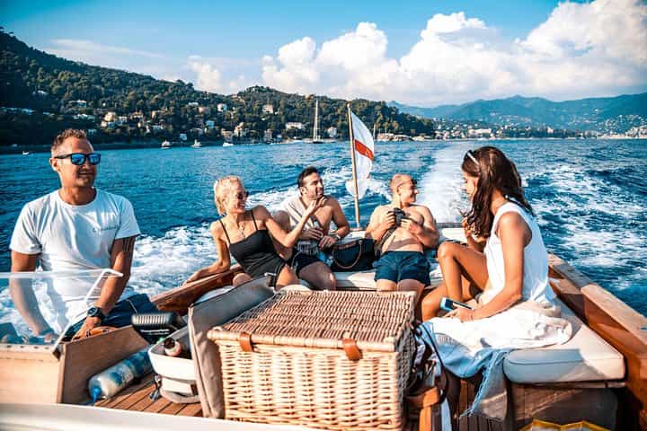 Private Boat Excursion to Portofino & Tigullio Coast (The Green Boat) Private Boat Excursion to Portofino & Tigullio Coast (The Green Boat)