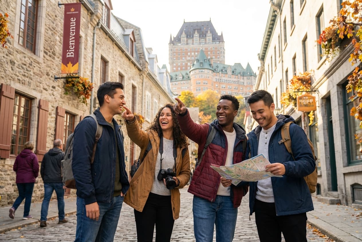 Québec City in a Day — Friends' Fun & Vibrant Summer Loop Québec City in a Day — Friends' Fun & Vibrant Summer Loop