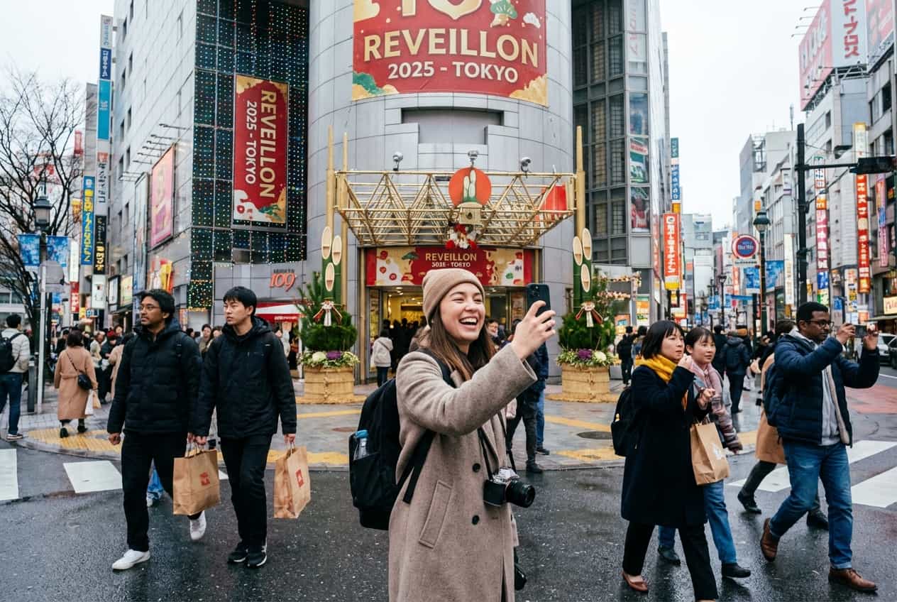 Quiet Reveillon: Neon & Tradition — 3 Days Solo in Tokyo (January, Winter) Quiet Reveillon: Neon & Tradition — 3 Days Solo in Tokyo (January, Winter)