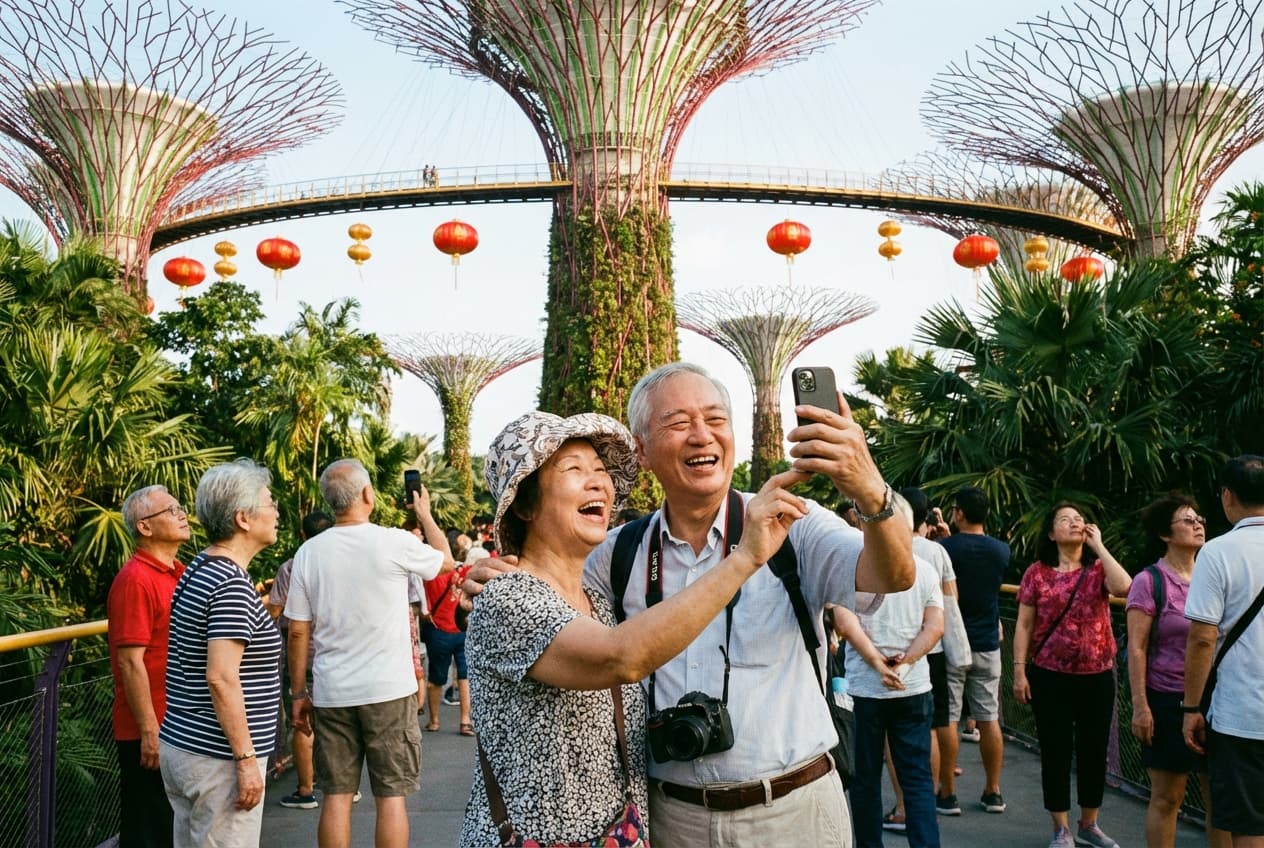 Relaxed, Senior-Friendly Day: Gardens & Marina Bay (Singapore) Relaxed, Senior-Friendly Day: Gardens & Marina Bay (Singapore)
