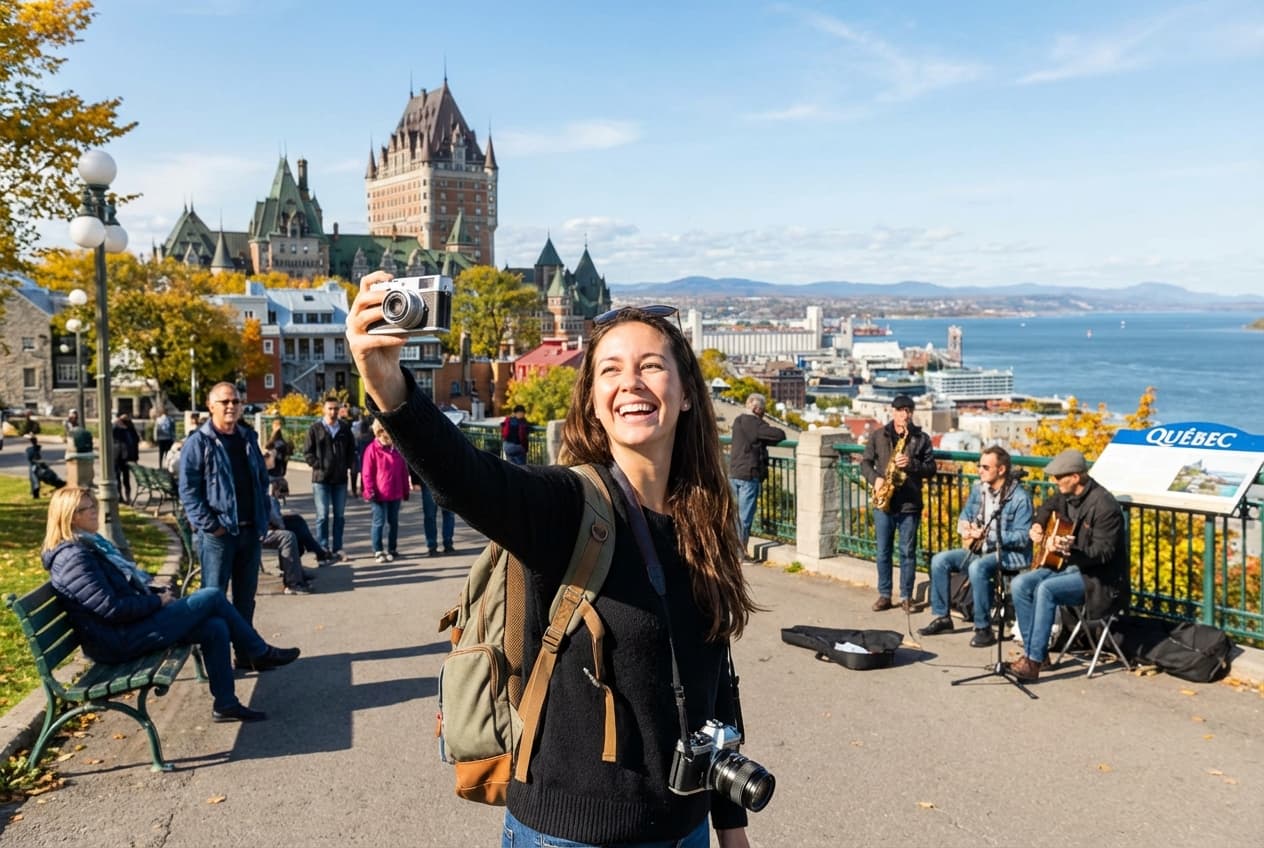Relaxed, Solo Day in Wintery Vieux‑Québec — Walk, Warm Cafés & Local Flavours Relaxed, Solo Day in Wintery Vieux‑Québec — Walk, Warm Cafés & Local Flavours