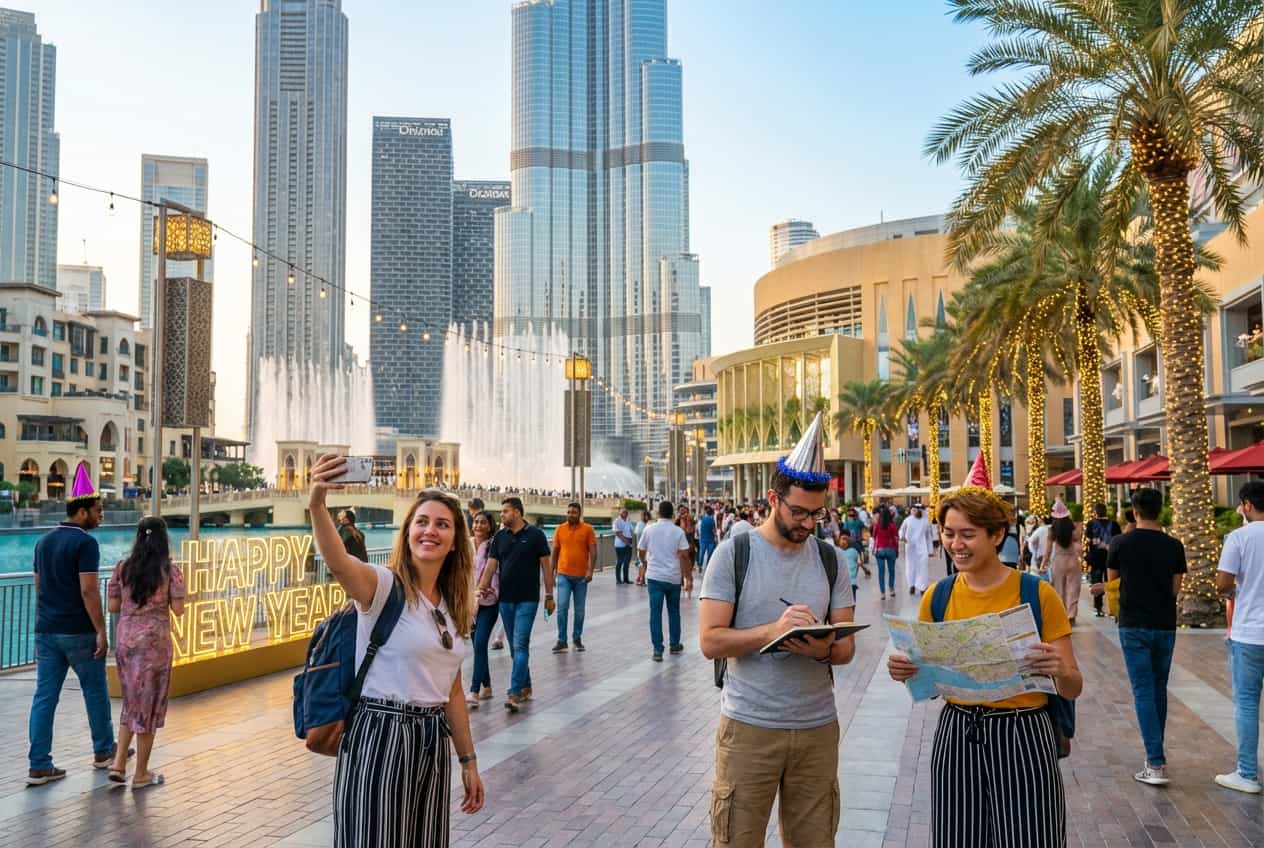 Dubai in 3 Days - Sunset views from At The Top, Burj Khalifa Dubai in 3 Days - Sunset views from At The Top, Burj Khalifa