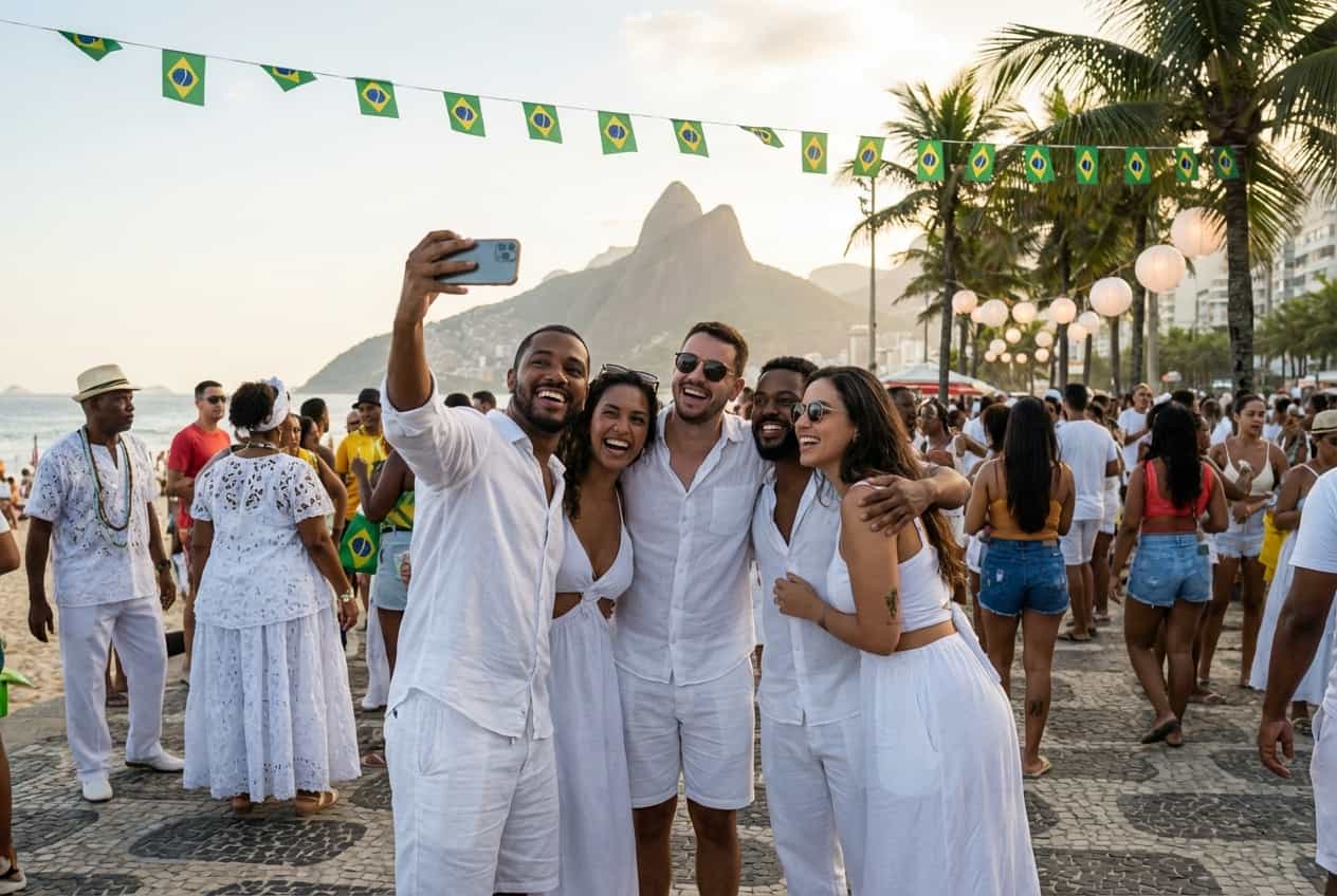 Rio de Janeiro in 4 Days - Réveillon fireworks & beach party on Copacabana Rio de Janeiro in 4 Days - Réveillon fireworks & beach party on Copacabana