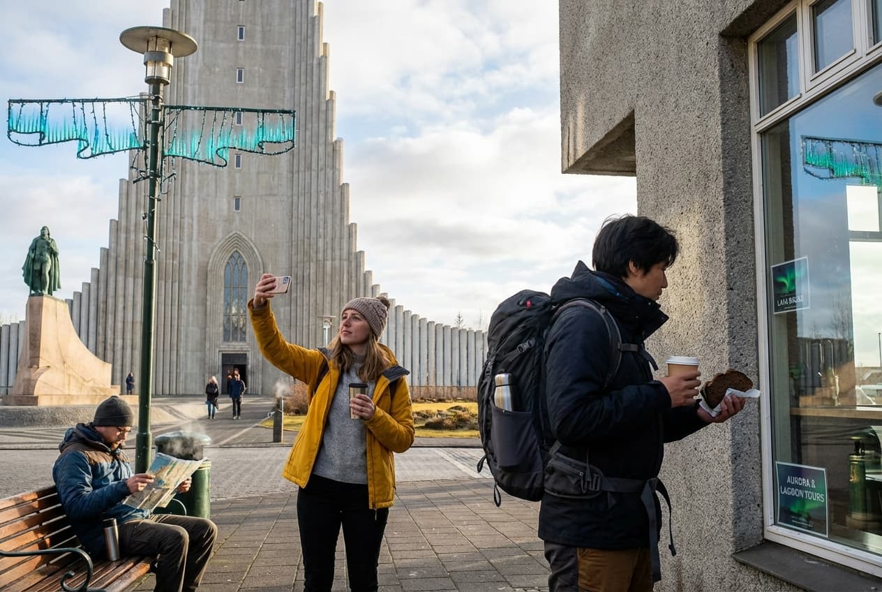 Reykjavík in November — Aurora, Lagoon & Lava Bread (Solo Adventurer)